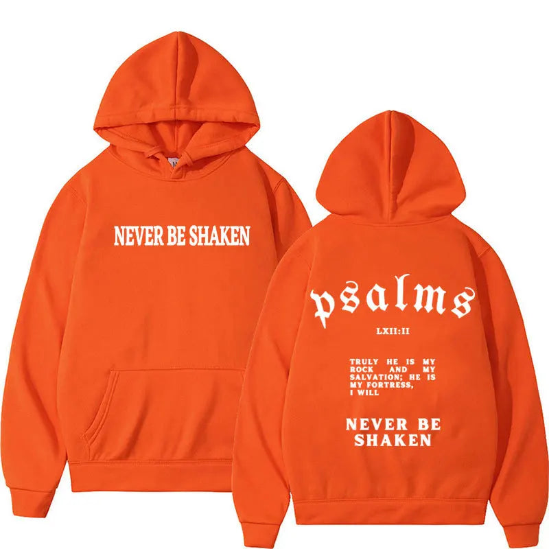 Christian Setwear Hoodies Bible Verse Jesus Men Hoodie Sweatshirt Men Womnen Fashion Brand Design Pullover Men's Fleece Hoodies