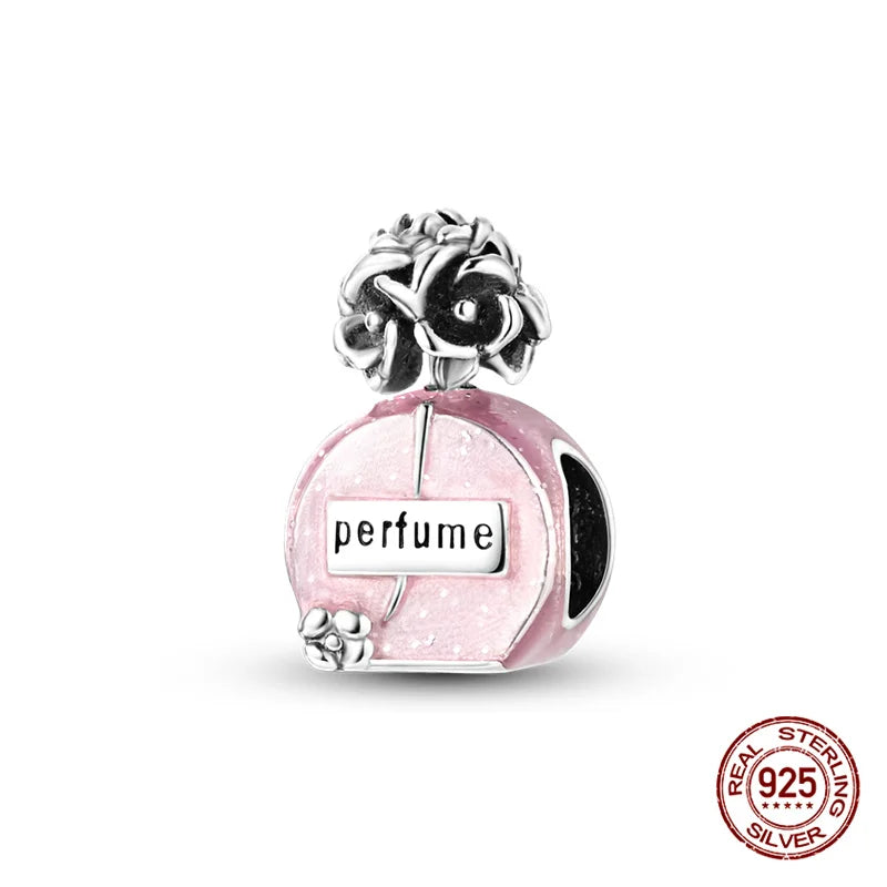 Original Charms 925 Silver All Things Beautiful Charm Trio Charm Fit 3mm Original Bracelet For Women Diy Jewelry Gift New in Hot