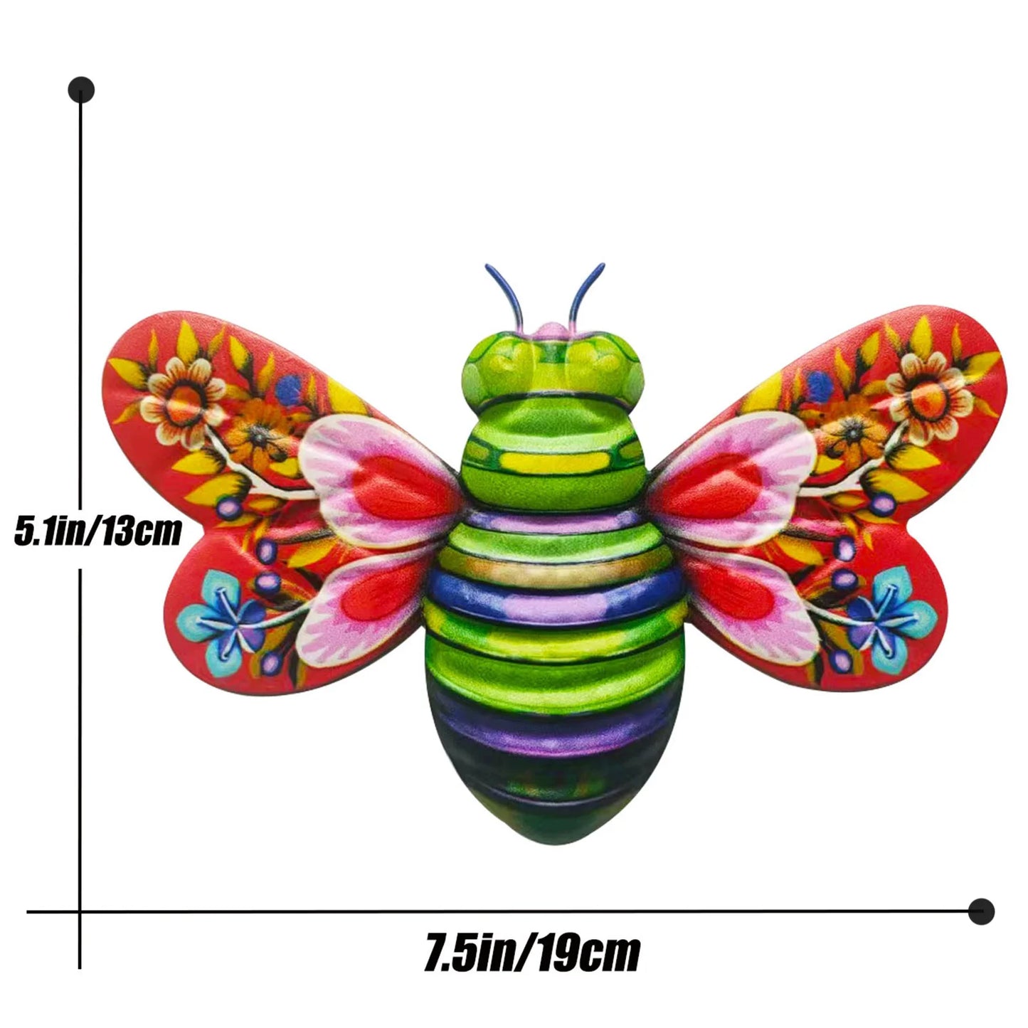 Beautiful Iron  Hanging Metal Wall Decor s Wall Art Outdoor Decoration for Courtyard Garden Kindergarten Lawn