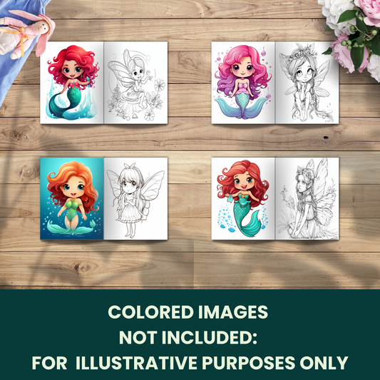 Coloring Book: Fairies (Digital Product)