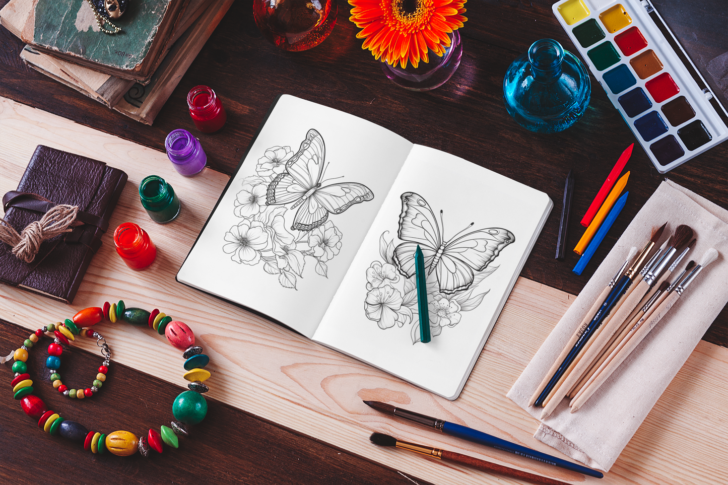 Coloring Book: Butterfly (Digital Product)
